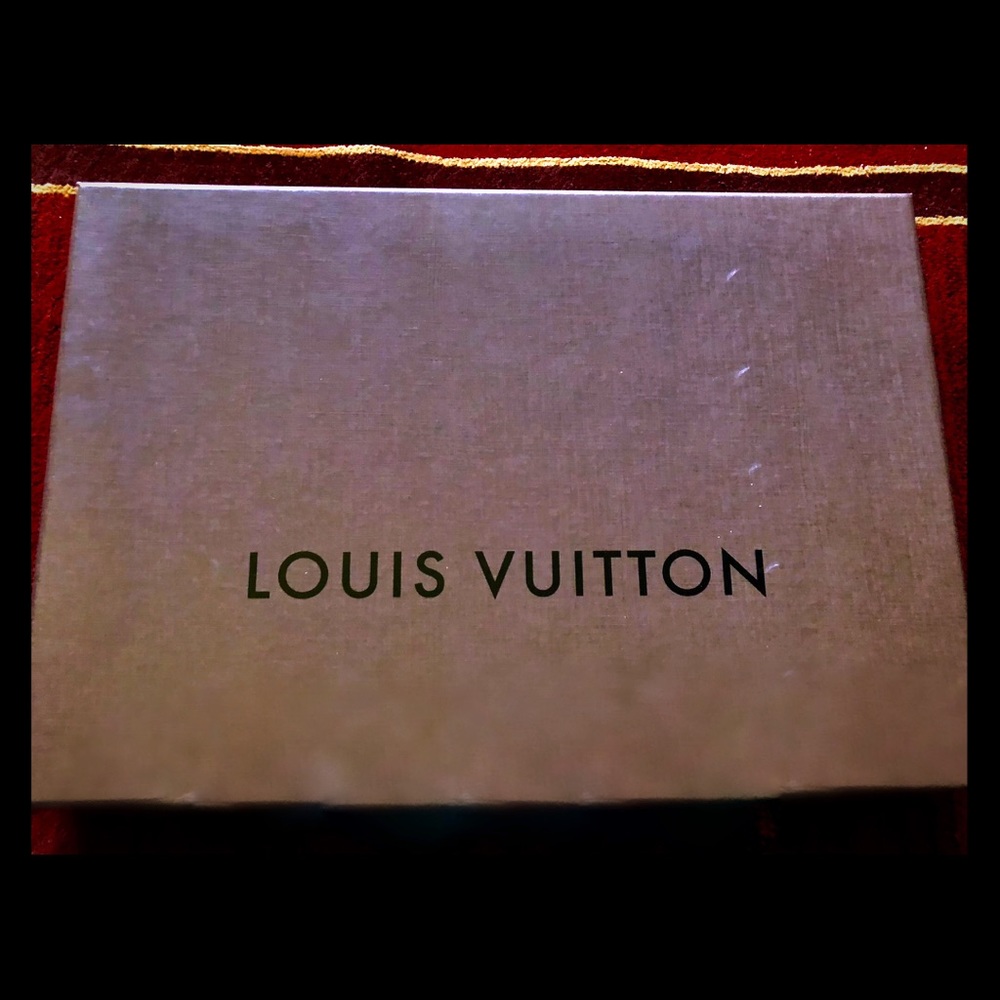 LV Louis Vuitton dark brown box